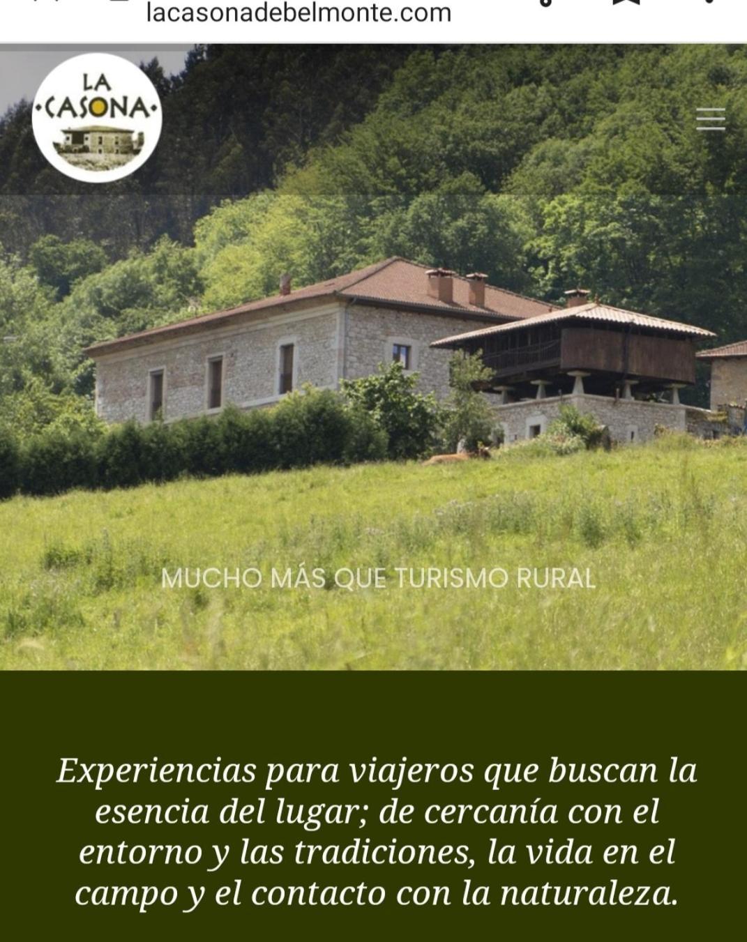 Agroturismo La Casona De Belmonte Ovinana  Kültér fotó